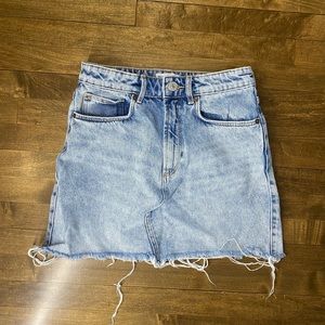 Zara Denim Mini Skirt